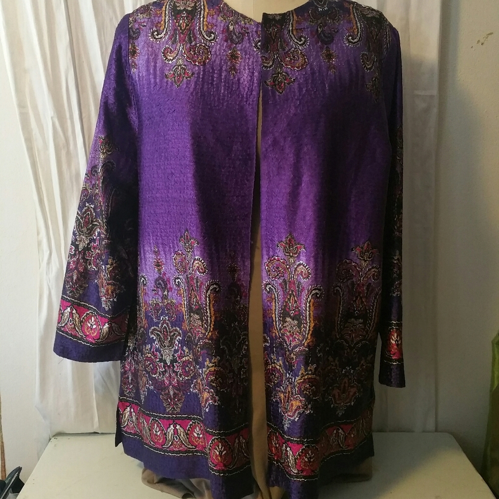 Reversible jacket, 3x/4x